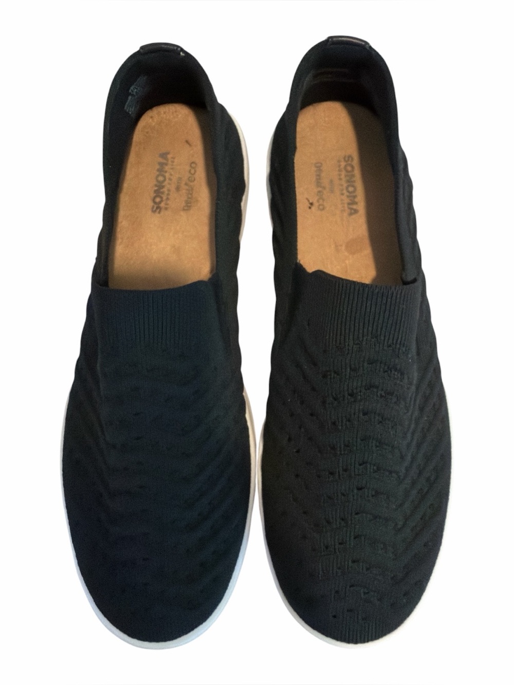 SONOMA Catahoula Women’s Black Comfort Knit Sneakers size 7.5